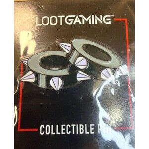 Loot Gaming Super Mario Bowser Spiked Cuffs Collectible Pin 2019 - NEW
